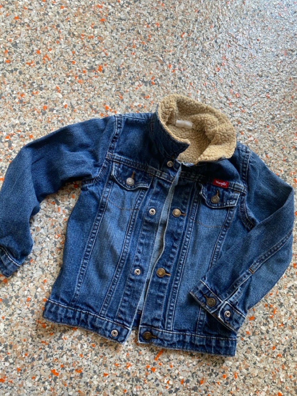 Wrangler Sherpa Denim Jean Jacket